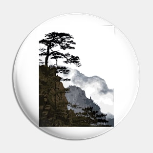 Japanese Fog - Landscape Pin