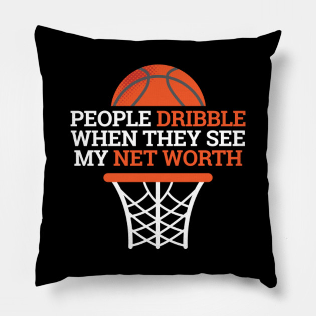 Basketball Pun Net Worth Wealthy Millionaire Joke Basketball Pun