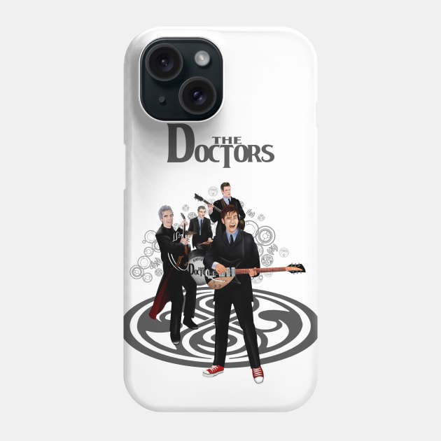 The Doctor Band Phone Case by Dezigner007