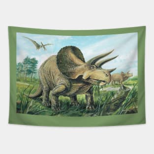 Triceratops Tapestry