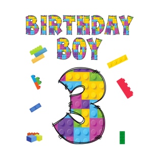 3rd Happy Birthday Boy Gift T-Shirt