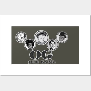 Series THE LITTLE RASCALS/OUR GANG COMED - as art print or hand