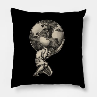 Atlas Greek mythology Pillow