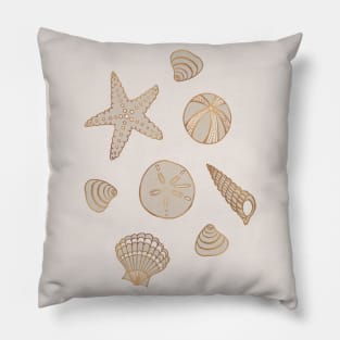 Beach Treasures Pillow