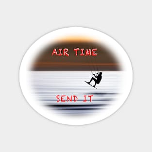 Kite Surfing Air time Send It Magnet