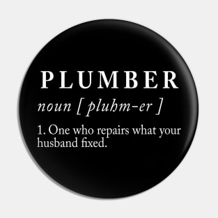 Plumber Definition Pin