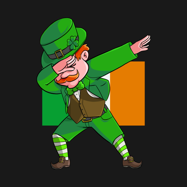 Dabbing Leprechaun St. Patricks Day by Noseking