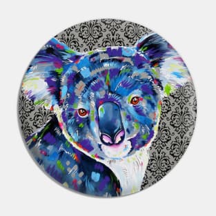 Cuthbert - Modern Koala Painting Pin