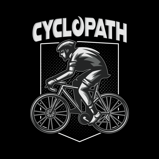 Cyclopath Funny Bike Bike by Foxxy Merch