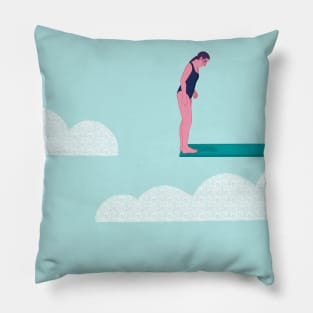 The Diver Pillow