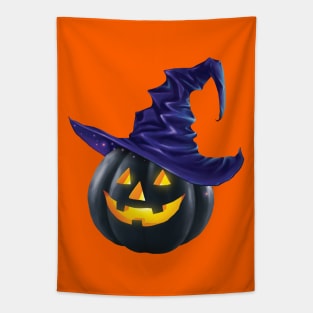Halloween Witch Jack Tapestry