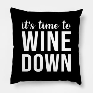 It's time to wine down Pillow