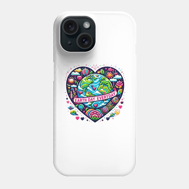 Earth Day 2024 Phone Case by BukovskyART