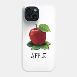 Red Delicious Apple Wall Art Poster Phone Case