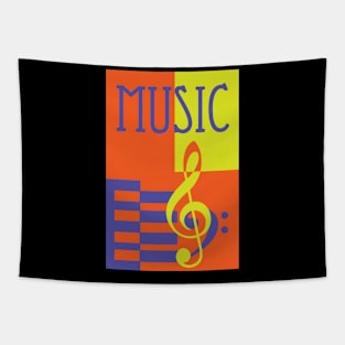 I Live For Music Tapestry