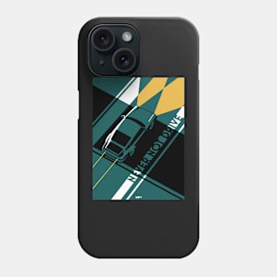 911 Turbo: Never Not Drive (Green) Phone Case