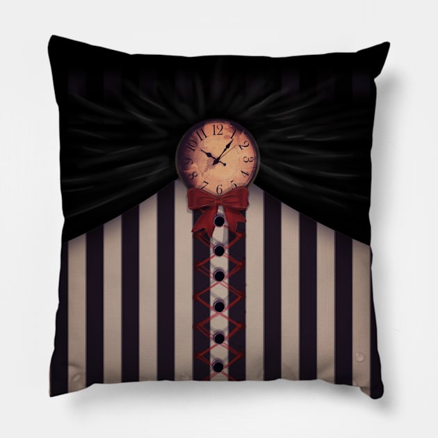 White Rabbit's Bow Pillow by Megan Darrough