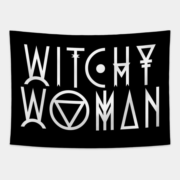 Witchy Woman Tapestry by wolfandbird