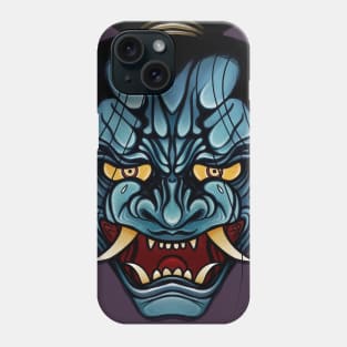 Tears of the Hannya - Oni mask Phone Case