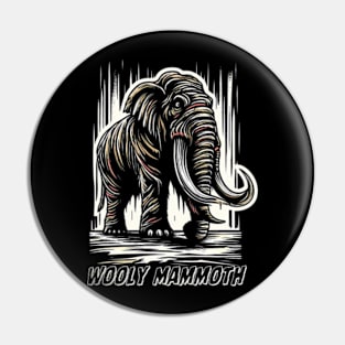 Wooly Mammoth Pin