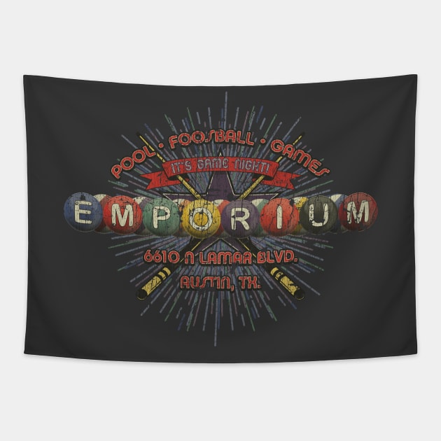 Emporium Arcade Austin Tapestry by JCD666