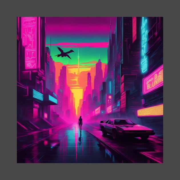 Blade runner inspired art by IOANNISSKEVAS