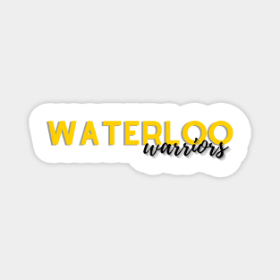 Waterloo Warriors Magnet