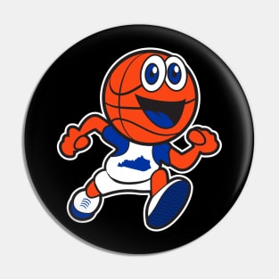 Kentucky Basketball Emoji Pin