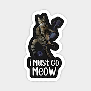 Funny Cat Metal Detecting Magnet