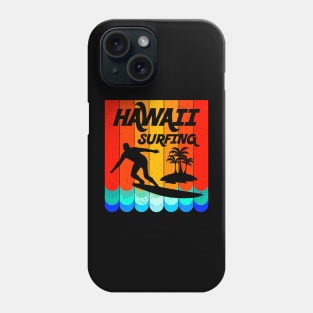 Vintage Hawaii Surfing Label Iconic Special Phone Case