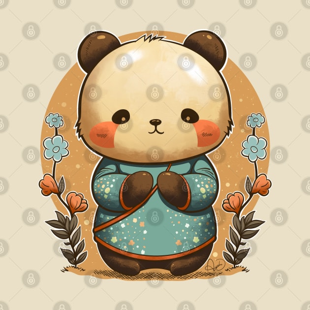 Good Fortune Bear by ArtDiggs