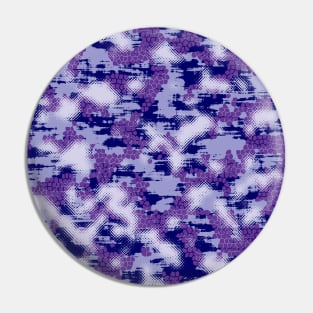 Dark Purple Different Camouflage Pin