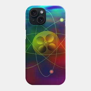 Atom and film Phone Case