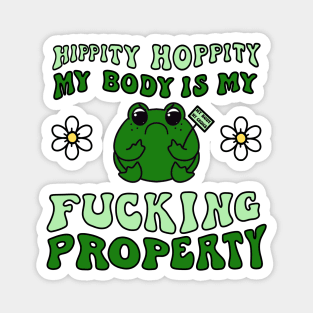 Hippity, Hoppity. Magnet