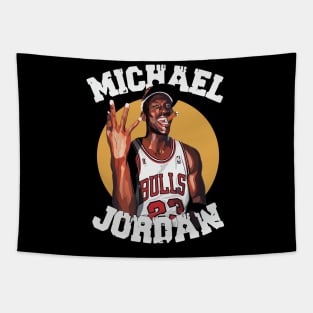 Michael Jordan Aesthetic Tribute 〶 Tapestry