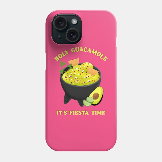 Holy Guacamole Guac Lover Phone Case by Tip Top Tee's