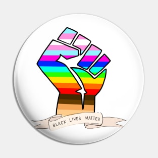 Black Lives Matter Sticker Pin