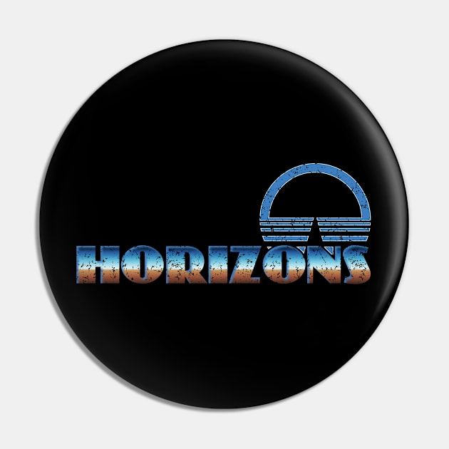 Horizons - Distressed Pin by Florida Project