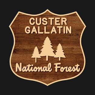 Custer Gallatin National Forest T-Shirt