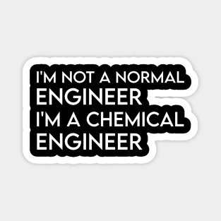 funny chemical engineer Magnet