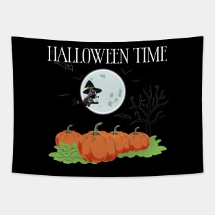 Halloween Time Tapestry