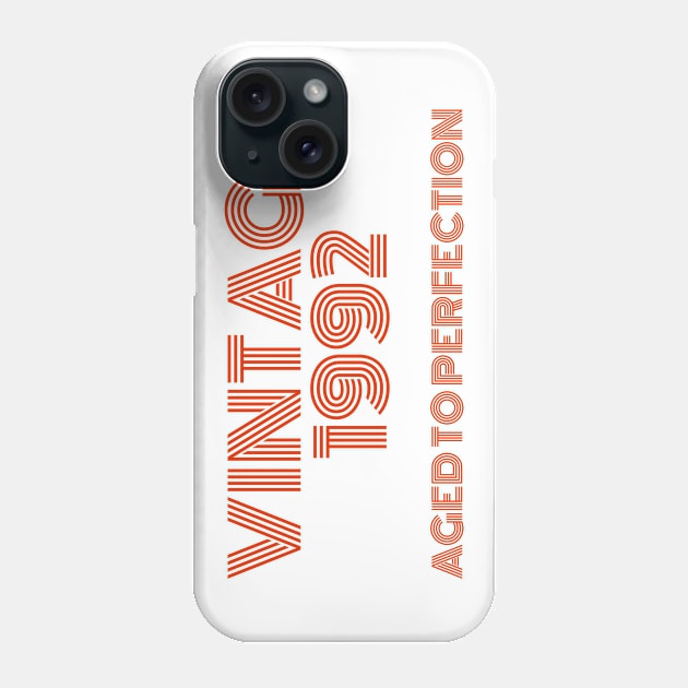 Vintage 1992 Aged to perfection. Phone Case by MadebyTigger