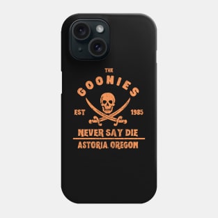 The Goonies Never Say Die Gold Phone Case