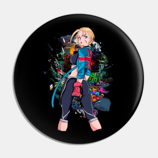 Cammy White - Fan Art - III Design Pin for Sale by ViolaViolante