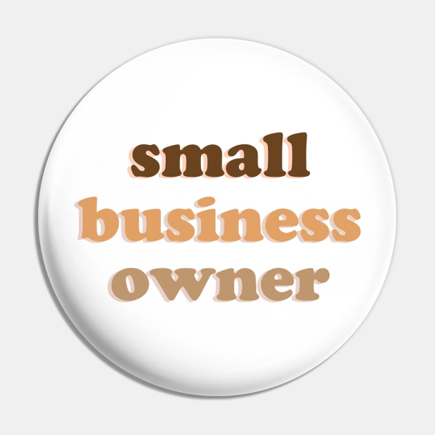Small Business Owner // Coins and Connections Pin by coinsandconnections