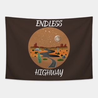 Endless highway Tapestry