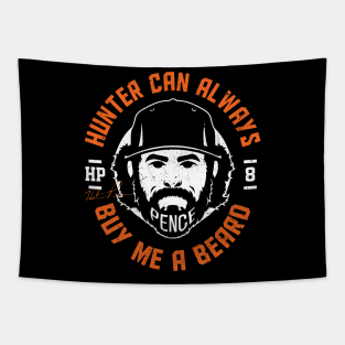 Buy Me A Beard Hunter Pence Tapestry