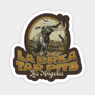 La Brea Tar Pits 1977 Magnet