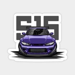 Silvia S15 Face (Midnight Purple) Magnet