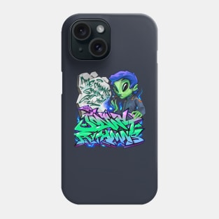 Rythmn's Gonna Get You hoodie (back design) by Zarkoner Phone Case